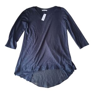 Chic Black Women's Tunic by Mesmerize